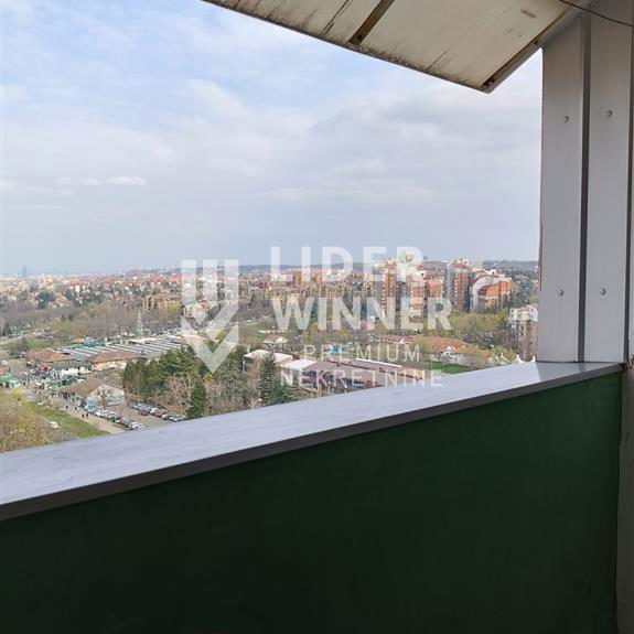 Troiposoban stan na prodaju, Vidikovac, Beograd, 73m², 14. sprat, 179.900 €