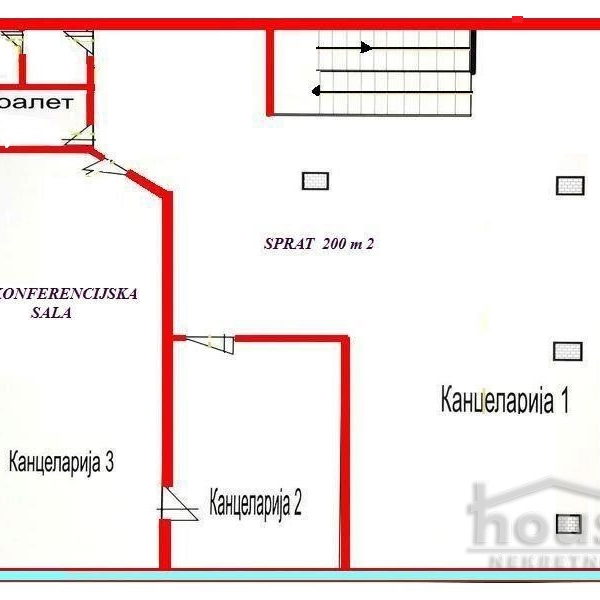 Lokal Izdavanje Novi Sad  400 m2