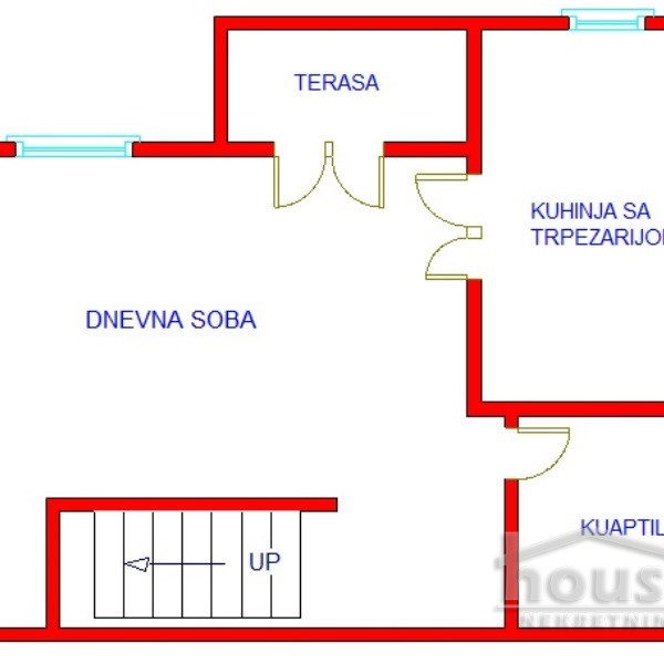 Trosoban stan na prodaju, Centar, Novi Sad, 76m², 3. sprat, 185.400 €