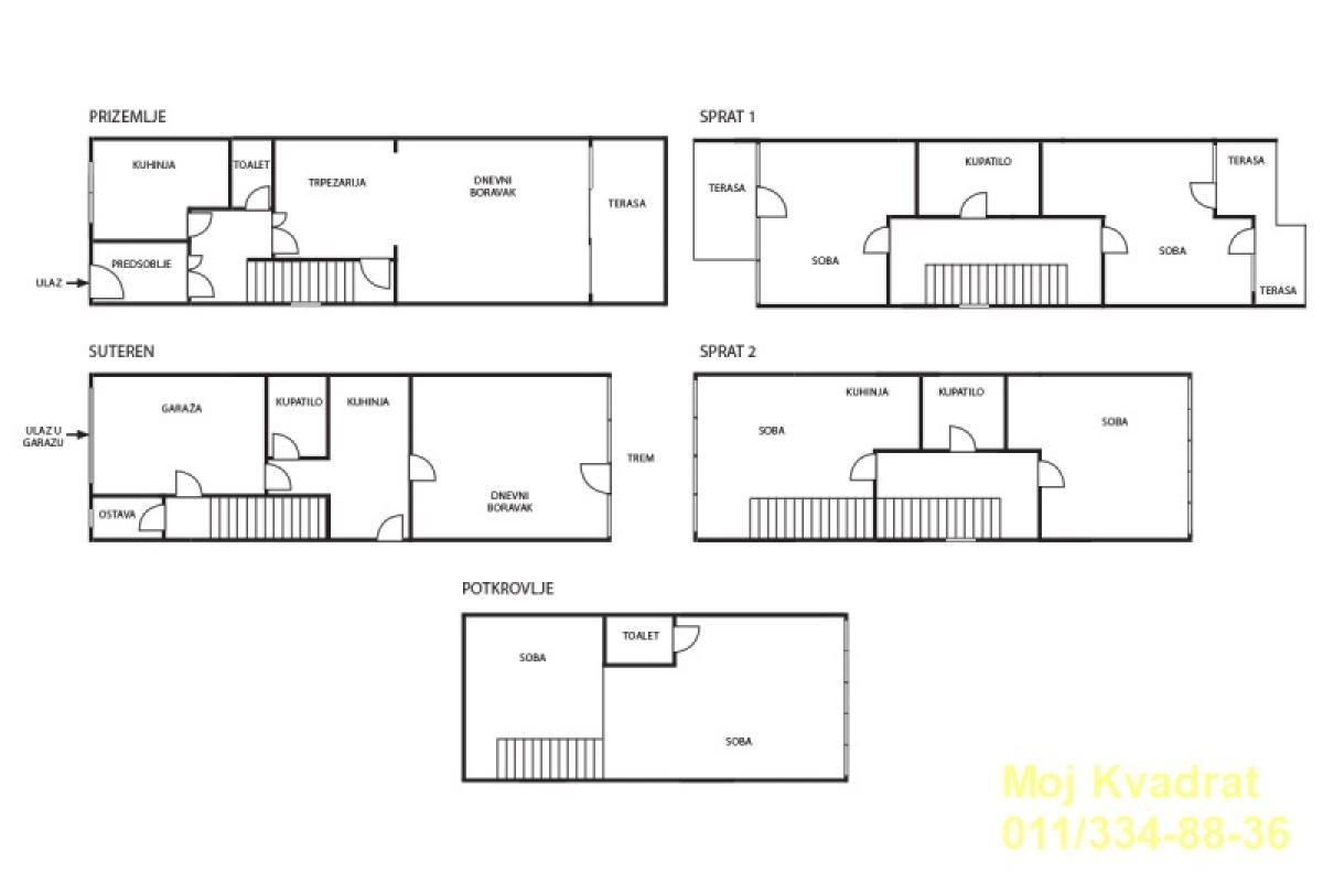actionimagesite31agencykvadratimg27rwcahoyt-20 Kuća na prodaju, TC Stadion, Beograd, 250m², 500.000 €