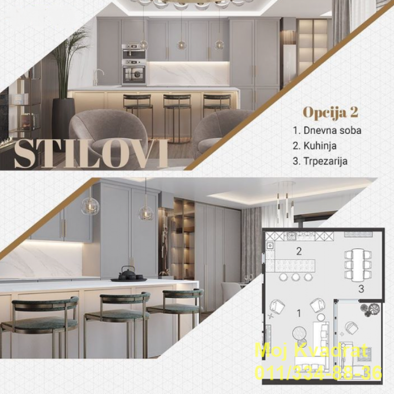Četvorosoban stan na prodaju, Dedinje, Beograd, 218m², 1.131.572 €