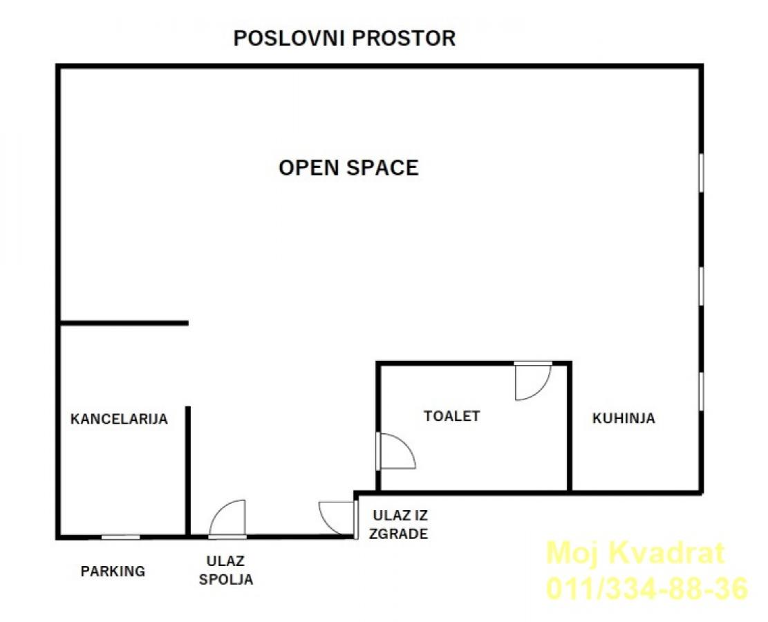 Lokal na prodaju, Učiteljsko Naselje, Beograd, 171m², 340.000 €