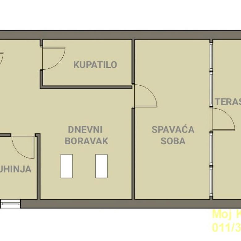 Dvosoban stan na prodaju, Šumice, Beograd, 63m², 160.000 €
