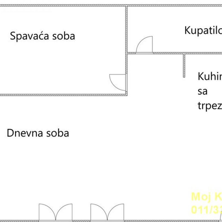 Trosoban stan na prodaju, Blok 62, Beograd, 98m², 295.000 €