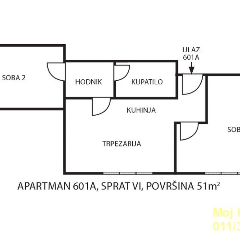 Trosoban stan na prodaju, Centar, Kopaonik, 51m², 220.320 €