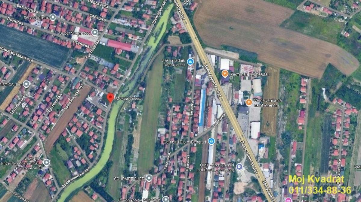 Plac na prodaju, Krnjača, Beograd, 38,72 ari, 245.000 €