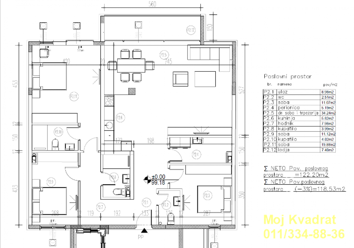 actionimagesite31agencykvadratimgicc82aaej7-11 Lokal na prodaju, Dušanovac, Beograd, 119m², 261.800 €