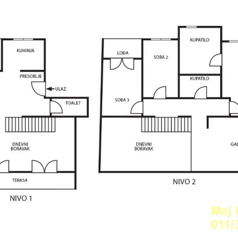 Petosoban stan na prodaju, Centar, Beograd, 170m², 398.000 €