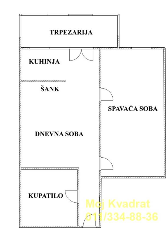 actionimagesite31agencykvadratimgjbo5ekgdm7-9 Jednoiposoban stan na prodaju, Vidikovački Venac, Beograd, 48m², 185.000 €