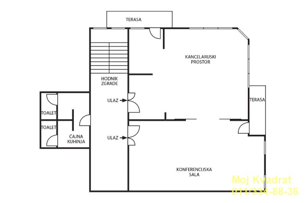 Lokal na prodaju, Palilulska Pijaca, Beograd, 105m², 379.000 €