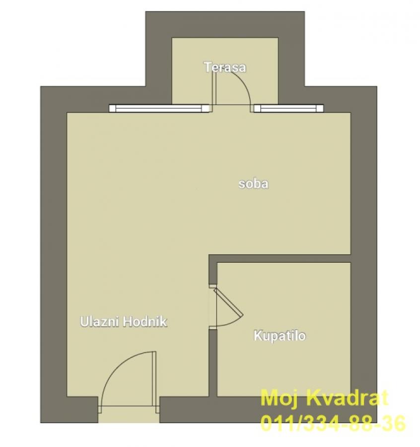 actionimagesite31agencykvadratimgonxwexpia7-11 Garsonjera na prodaju, Beograd na Vodi, Beograd, 27m², 195.000 €