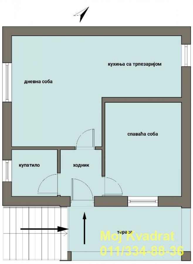 actionimagesite31agencykvadratimgrd8ps0dhzm-11 Dvosoban stan na prodaju, Kaluđerica, Beograd, 53m², 92.750 €