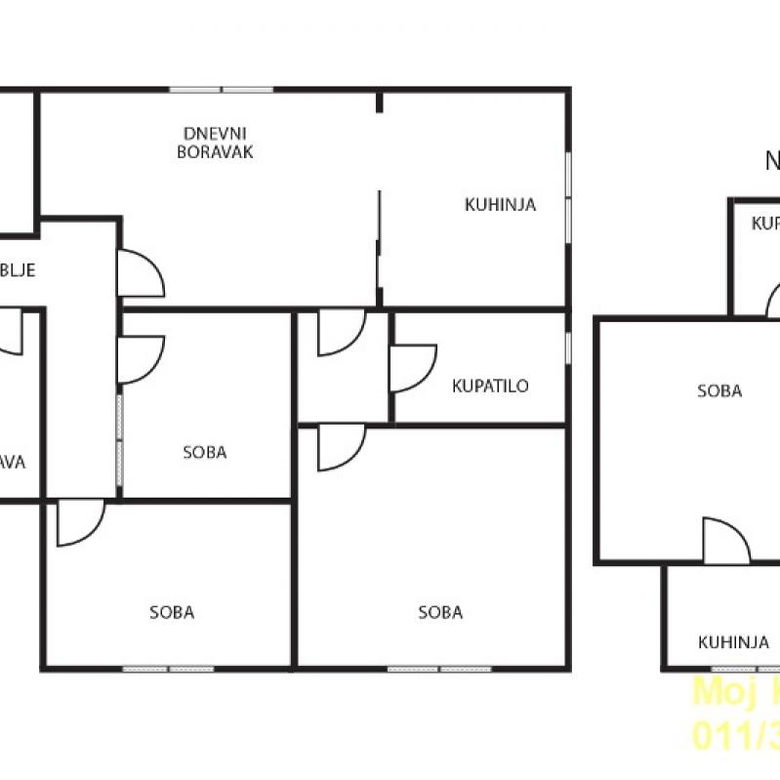 Višesoban stan na prodaju, Novi Grad, Beograd, 92m², 215.000 €