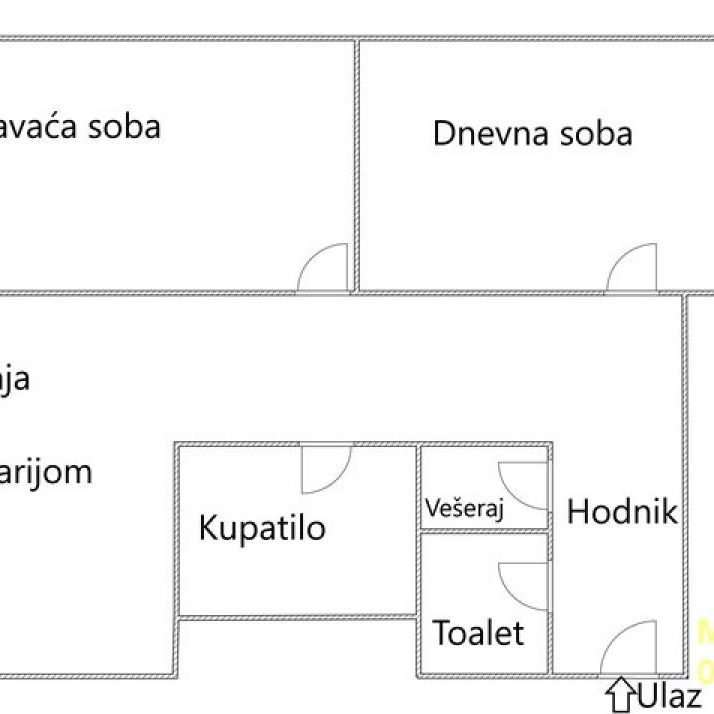 Dvosoban stan na prodaju, Blok 45, Beograd, 66m², 244.900 €