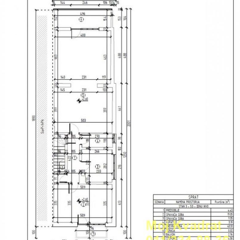 Petosoban stan na prodaju, Bele Vode, Beograd, 177m², 185.000 €