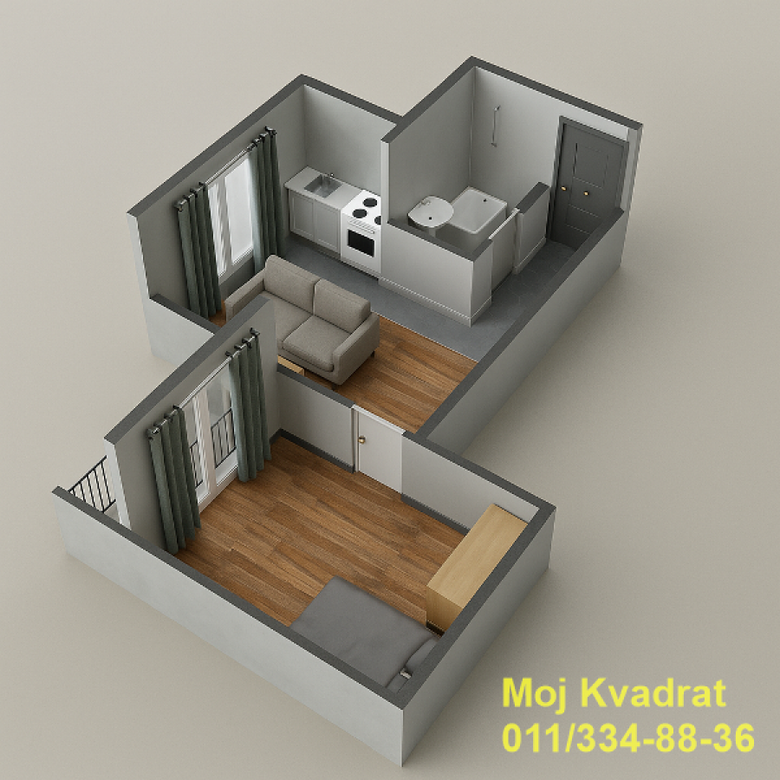 Višesoban stan na prodaju, Adamovićevo Naselje, Novi Sad, 400m², 1.174.000 €