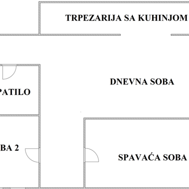 Trosoban stan na prodaju, Mirijevo, Beograd, 70m², 199.000 €