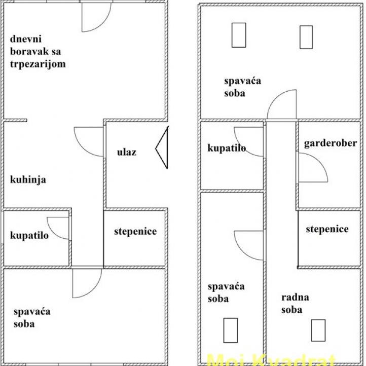 Četvoroiposoban stan na prodaju, Lekino Brdo, Beograd, 108m², 320.000 €