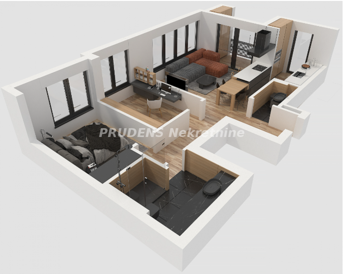 actionimagesite31agencyprudensnekimggesxpsney4-3d-69-45m2 Trosoban stan na prodaju, Banovo Brdo, Beograd, 79.45m², 277.380 €