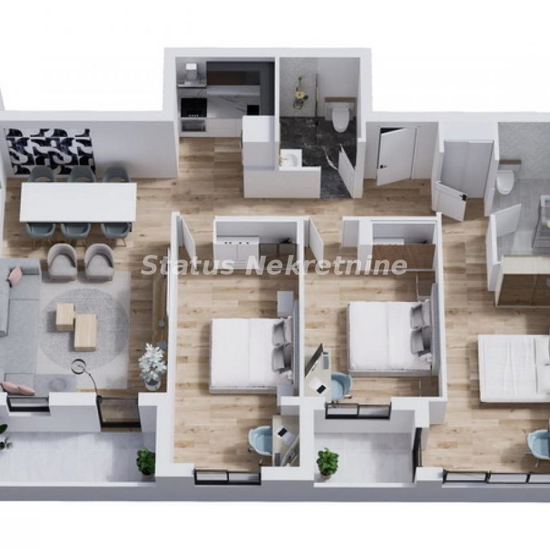 Četvorosoban stan na prodaju, Telep, Novi Sad, 95m², 247.900 €