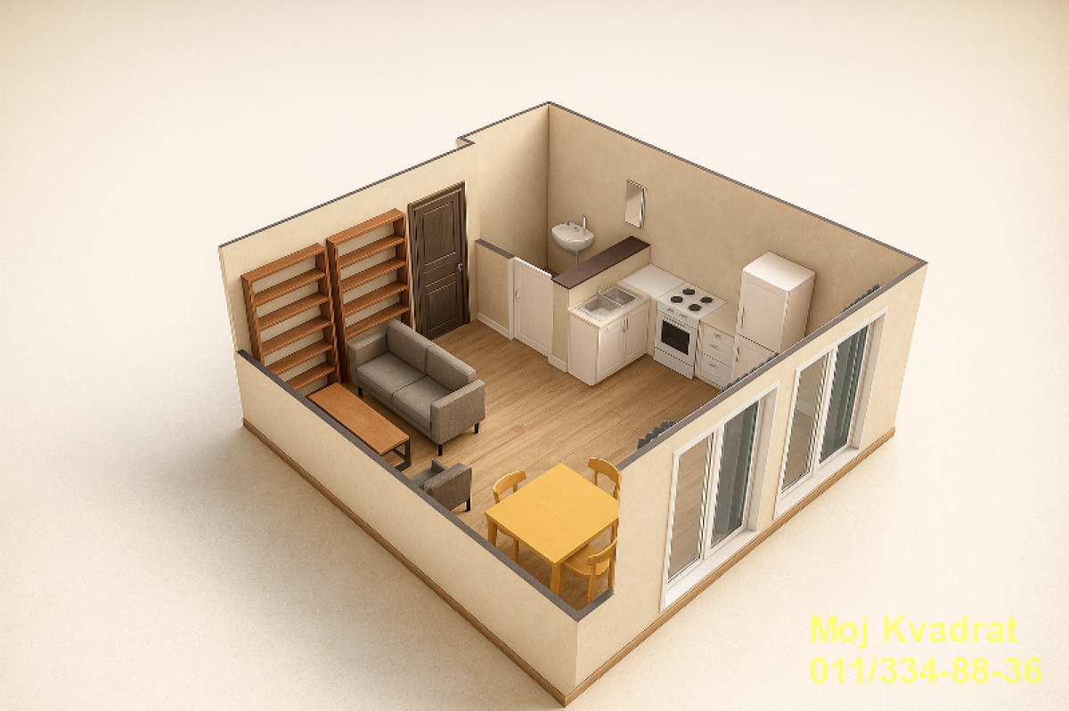 Stan Prodaja Beograd Stan Prodaja Beograd Hadžipopovac 32 m2