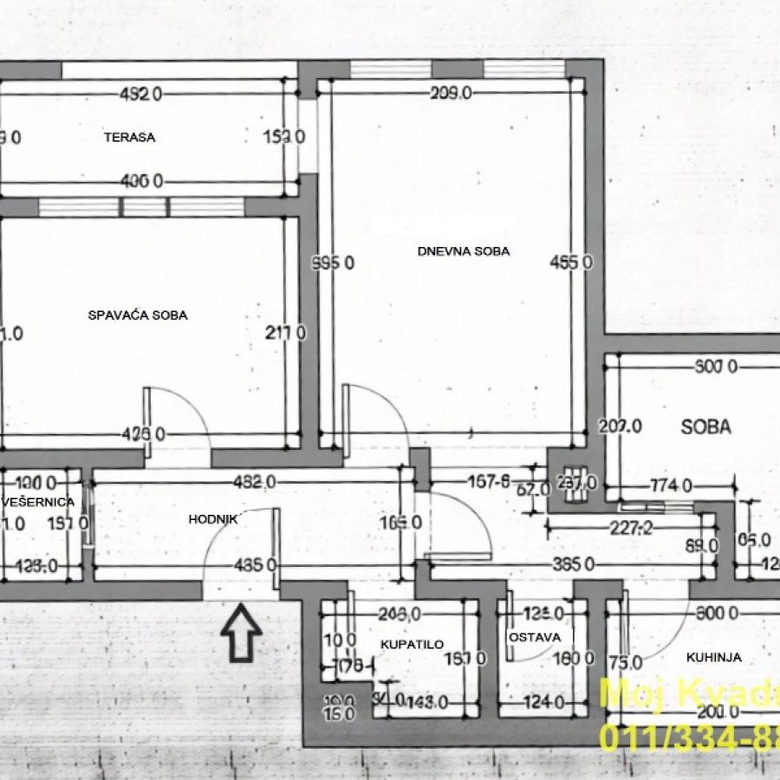 Stan Prodaja Beograd Višnjička Banja 88 m2