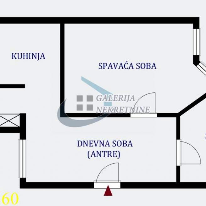 Stan Prodaja Beograd Trg Nikole Pašića 44 m2