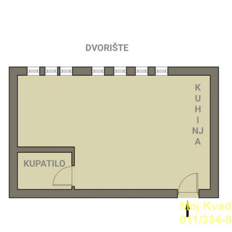 Stan Prodaja Beograd Ekonomski Fakultet 36 m2