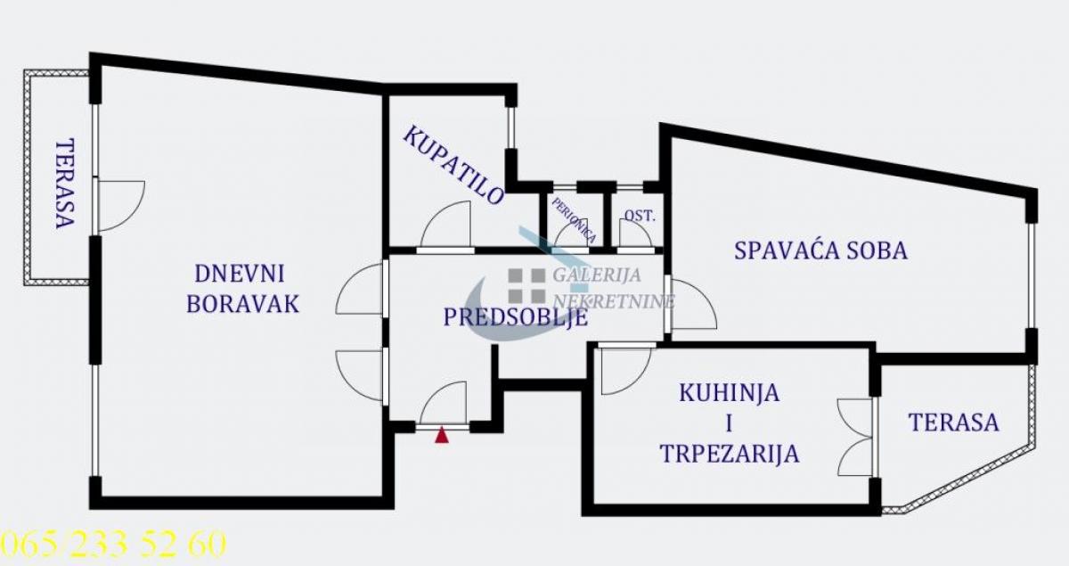 Stan Prodaja Beograd Studentski Trg 68 m2
