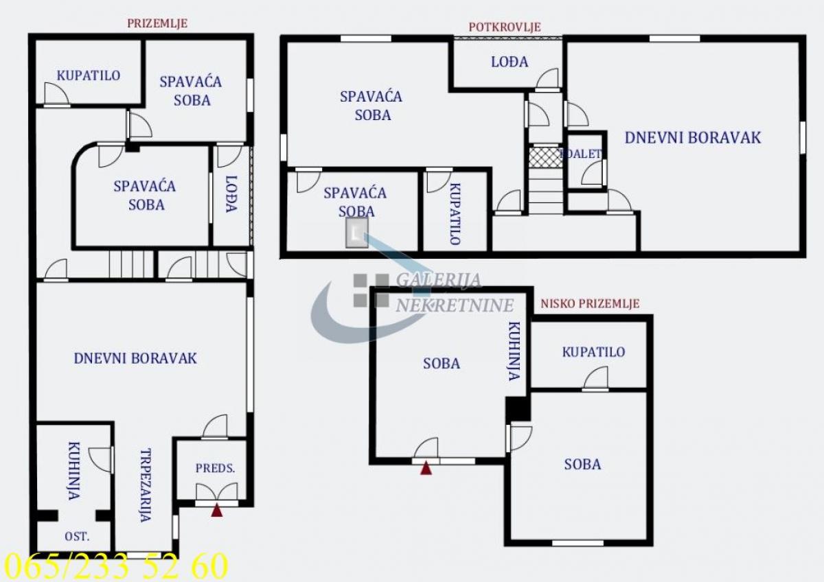 Kuća Prodaja Beograd Kuća Prodaja Beograd Dušanovac 300 m2