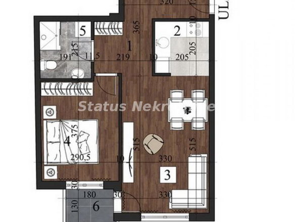 Stan Prodaja Novi Sad  47 m2