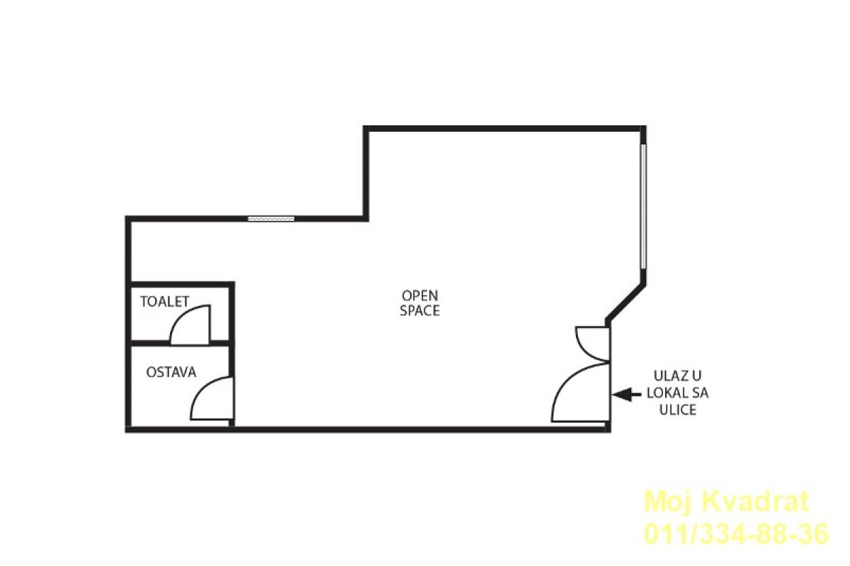 Lokal Prodaja Beograd Lokal Prodaja Beograd Vukov Spomenik 34 m2