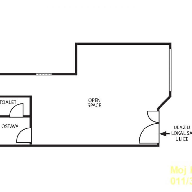 Lokal Prodaja Beograd Vukov Spomenik 34 m2