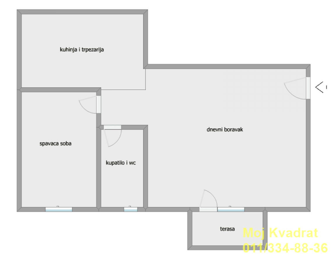 Stan Prodaja Beograd Stan Prodaja Beograd Altina 50 m2