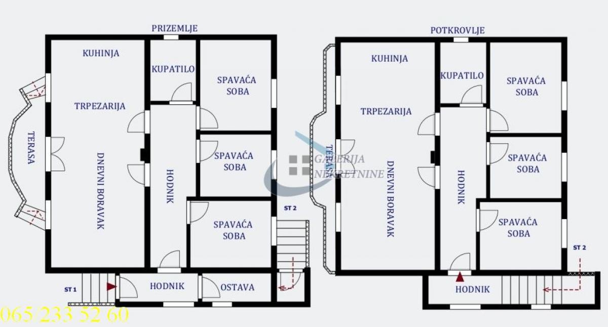 Kuća Prodaja Beograd Borča 247 m2