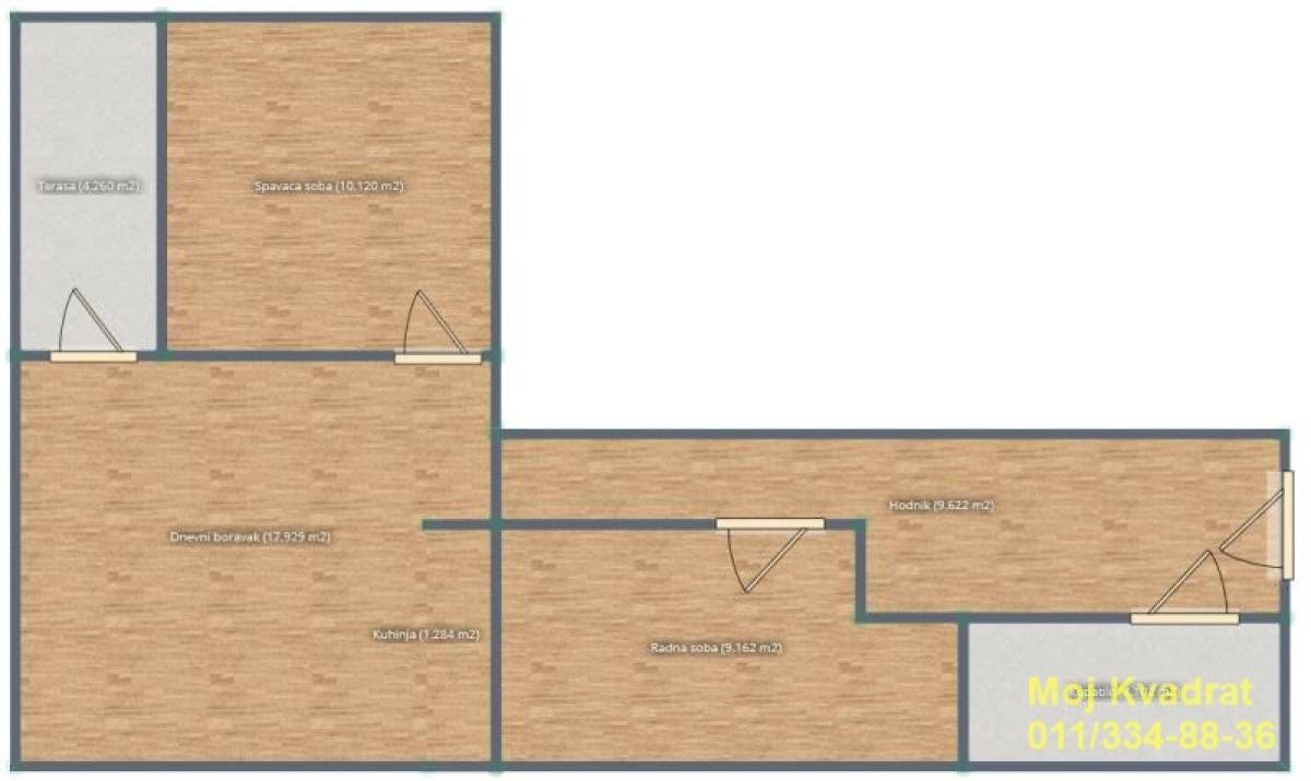 Stan Prodaja Beograd Stan Prodaja Beograd Lekino Brdo 60 m2
