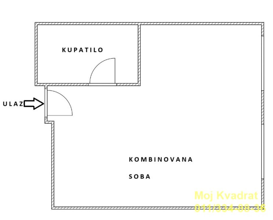 Stan Prodaja Beograd Stan Prodaja Beograd Hadžipopovac 32 m2
