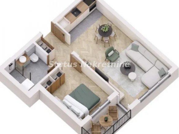 Stan Prodaja Novi Sad  45 m2