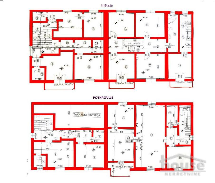 Kuća na prodaju, Mišeluk, Novi Sad, 963m², 1. sprat, 1.030.000 €