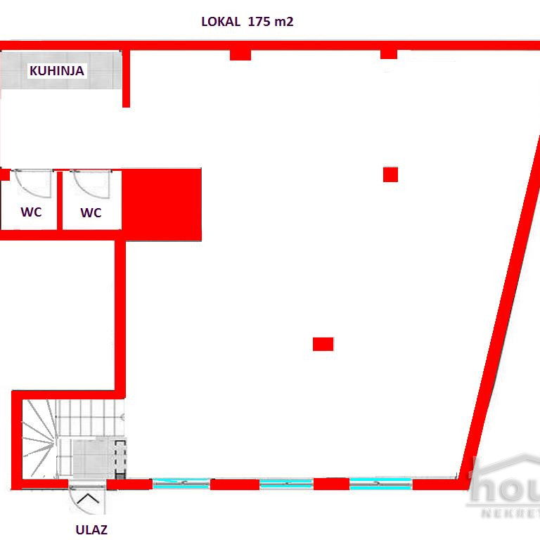 Lokal Prodaja Novi Sad  175 m2