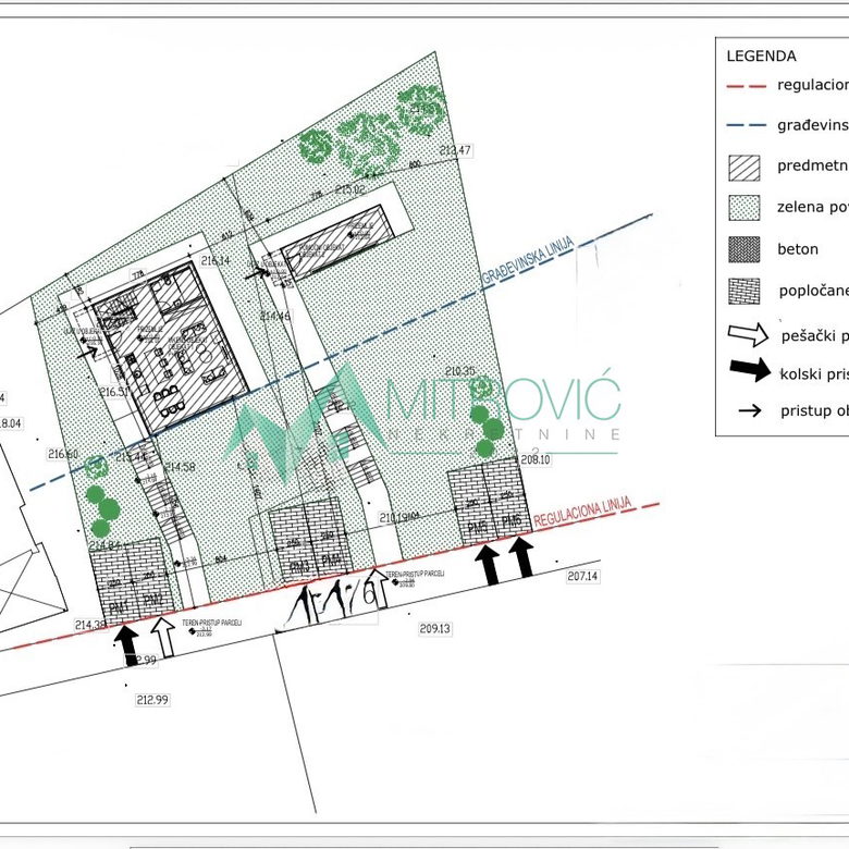 Plac na prodaju, Čardak, Novi Sad, 914m², 70.500 €