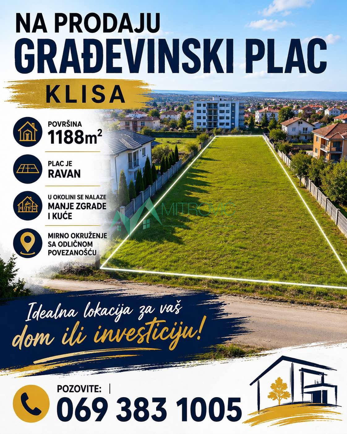 Plac Prodaja Novi Sad Plac Prodaja Novi Sad 1187 m2