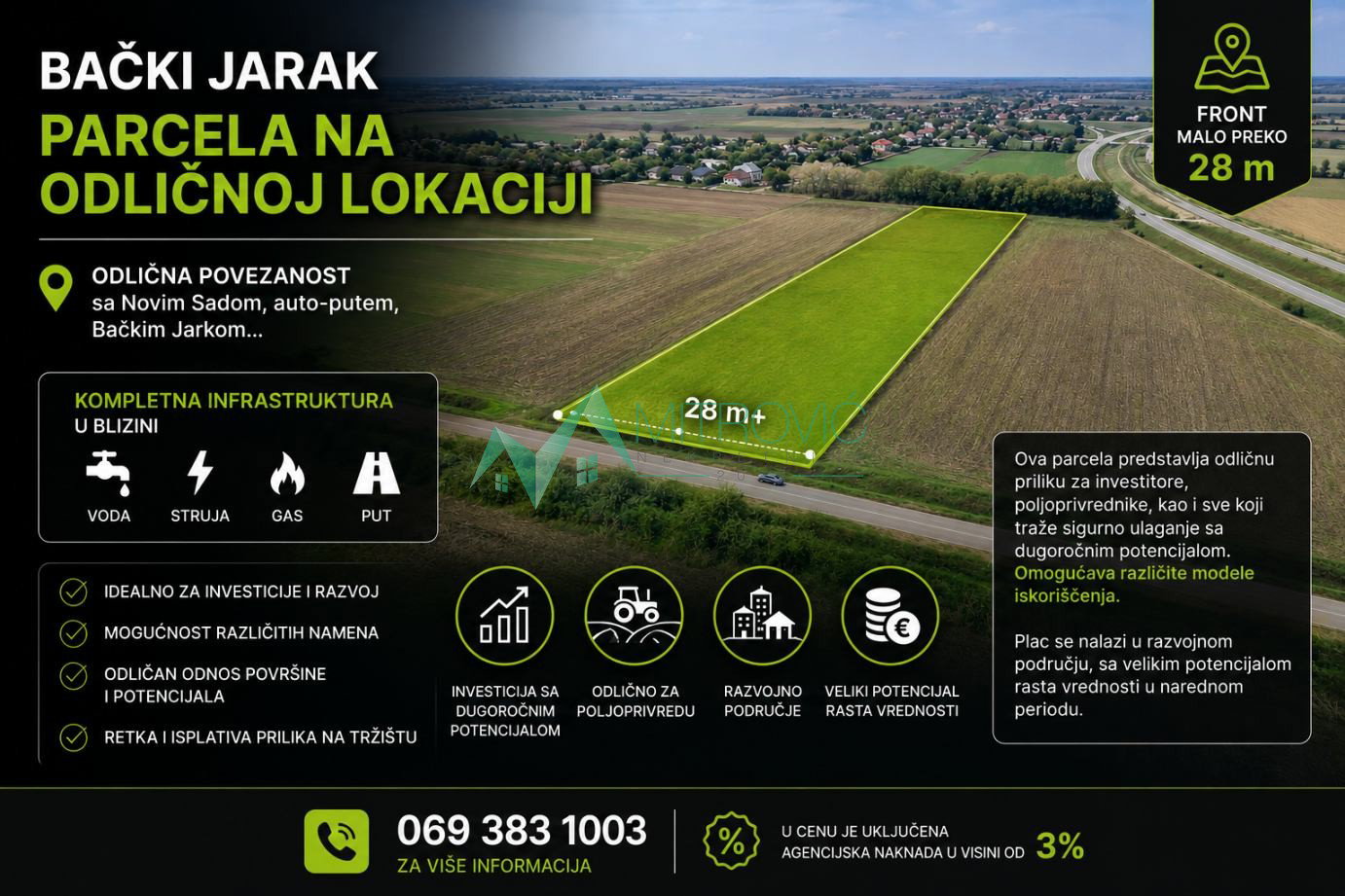 placevi-temerin-7000147-ulpex Plac na prodaju, Bački Jarak, Temerin, 13139m², 541.330 €