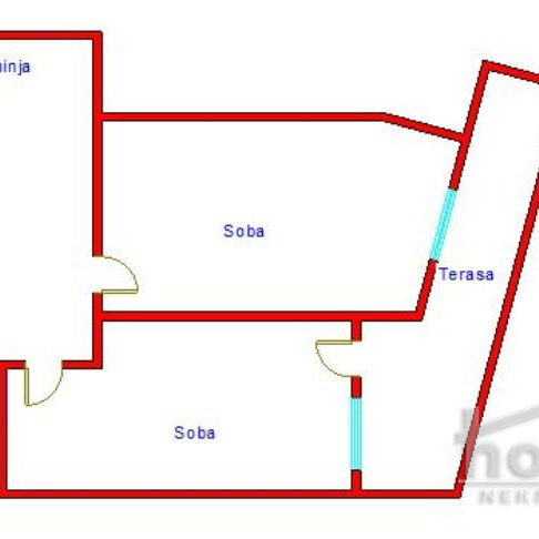 Četvorosoban stan na prodaju, Nova Detelinara, Novi Sad, 89m², 137.500 €