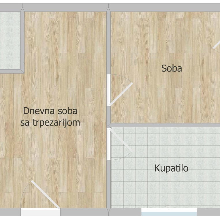 Jednoiposoban stan na prodaju, Centar, Novi Sad, 39m², 83.000 €