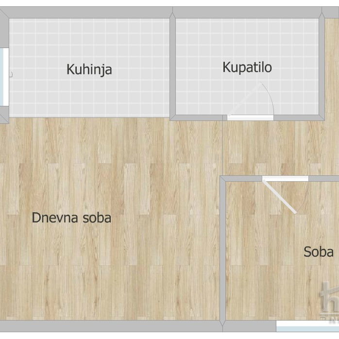 Jednoiposoban stan na prodaju, Petrovaradin, Novi Sad, 42m², 118.500 €