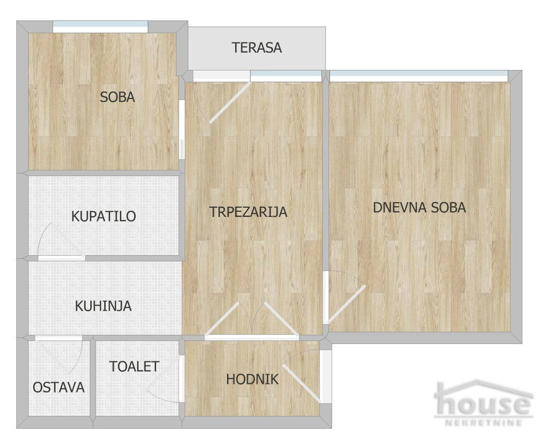 Stan Prodaja Novi Sad  49 m2