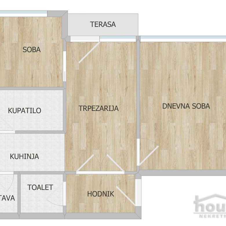 Stan Prodaja Novi Sad  49 m2