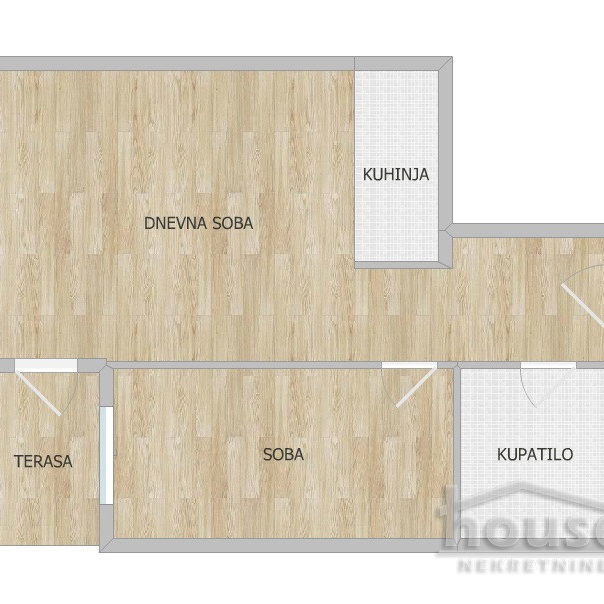 Dvosoban stan na prodaju, Petrovaradin, Novi Sad, 39m², 110.000 €