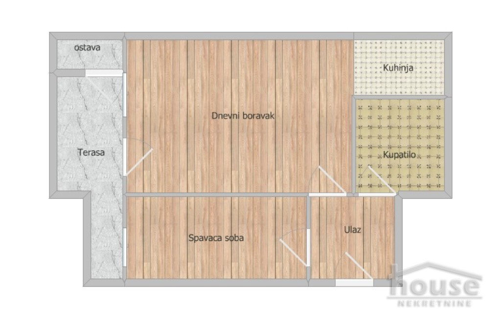 Jednoiposoban stan na prodaju, Bulevar Evrope, Novi Sad, 37m², 123.600 €